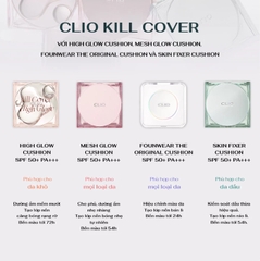 [Mới Nhất] Phấn Nước Clio Kill Cover Founwear Cushion The Original SPF 50 PA+++