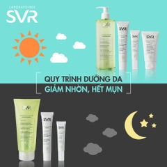 Gel Rửa Mặt SVR Không Chứa Xà Phòng Cho Da Dầu Mụn, Nhạy Cảm Sebiaclear Gel Moussant (Xanh Lá)