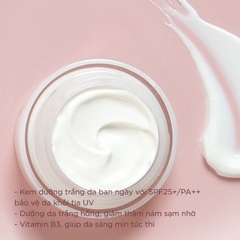 Kem Dưỡng Senka Sáng Da Chống Nắng Ban Ngày Aqua Bright Glow UV Moist Whip SPF25 PA++++ 50g