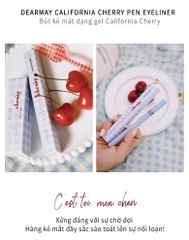 Bút Kẻ Mắt Nước Dearmay California Cherry Pen Eyeliner 0.5g