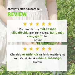 [SPECSAL24] Thanh Lăn Innisfree Dưỡng Mắt & Da Mặt Green Tea Seed Eye & Face Ball 10 ml