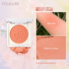 Phấn Má Hồng FOCALLURE Mềm Mịn Lâu Trôi Perfection Velvet Blush FA235 3.7g