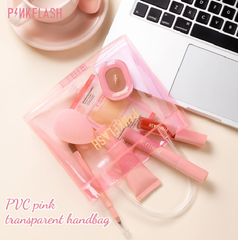 Túi Xách PINKFLASH Đựng Mỹ Phẩm Bằng PVC Chống Thấm Nước Chuyên Dụng 30g