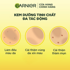 Kem Dưỡng Garnier Trắng Da Ban Ngày Light Complete Whitening Serum Cream SPF30 50ml