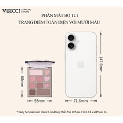 Bảng Phấn Mắt Mini 10 Ô VEECCI 4.2g