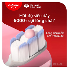 Bộ 2 Bàn chải COLGATE Gentle Gum Expert Lông Dày Siêu Mềm, Ôm Sát Nướu, Giảm Chảy Máu Nướu