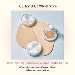 Phấn Nước Che Phủ Hoàn Hảo KLAVUU Urban Pearlsation High Coverage Tension Cushion Ex SPF50+ PA++++ 12g