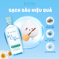 Nước Tẩy Trang Senka Ngăn Ngừa Mụn All Clear Water Acne Care 230ml