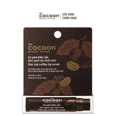 Tẩy Da Chết Môi Cocoon Chiết Xuất Cà Phê Đắk Lắk The Coffee Lip Scrub 5g