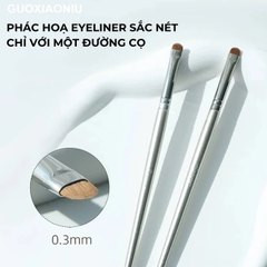Cọ Kẻ Mắt GUOXIAONIU Rose Gold Eyeliner Brush #336