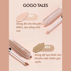 Thanh Bắt Sáng Tạo Khối Dạng Kem GOGO TALES Small Cream Stick Highlighter