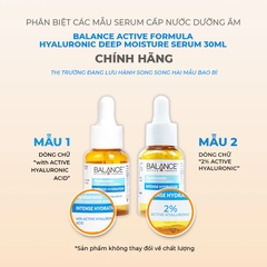 Tinh Chất Balance Dưỡng Ẩm Da Active Formula Hyaluronic Deep Moisture Serum 30ml