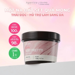 Mặt Nạ Đất Sét Aperire Quả Mọng Thải Độc, Làm Sáng Da Spa Relief Berry Pretty Pore Mask 120g