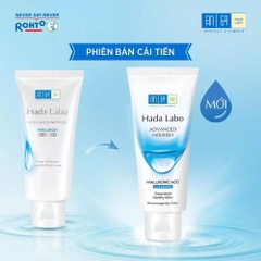 Kem Rửa Mặt Hada Labo Sạch Sâu Dưỡng Ẩm Advanced Nourish Hyaluronic Acid Cleanser 80g