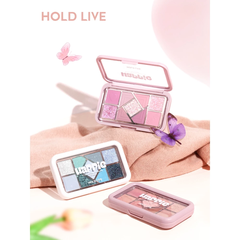 Bảng Phấn Mắt HOLD LIVE 9 Ô Small Powder Frame Eyeshadow Palette HL630 (Happie) 10g