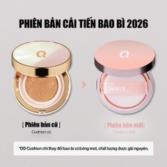 Phấn Nước Glamrr Q Che Phủ Mỏng Mịn, Kiềm Dầu Hiệu Quả Long Wear DD Cushion SPF50/PA+++