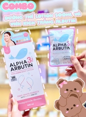 Viên Bột Kích Trắng Da Precious Skin Alpha Arbutin Whitening Plus (Vỉ 10 Viên)