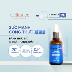 [CLESAL2401 - DATE 06/2024] Serum IMAGE Làm Sáng, Giảm Nếp Nhăn MD Restoring Power-C 30ml