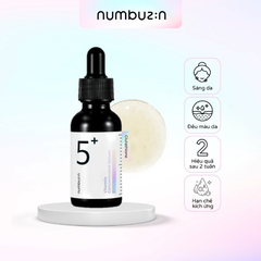 Tinh Chất Numbuzin Hỗ Trợ Dưỡng Trắng Sáng Da Và Làm Mờ Thâm Nám No.5+ Vitamin Concentrated Serum 30ml