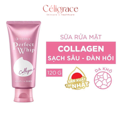 Sữa Rửa Mặt Senka Tạo Bọt Bổ Sung Collagen Perfect Whip Collagen In 120g