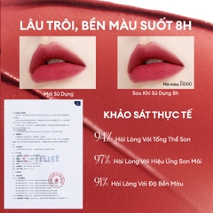 Son Kem Nhung, Mịn Lì Colorkey Airy Velvet Lip Lacquer 2.5g (Phiên Bản Mới)