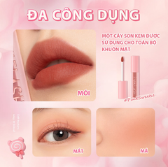 Son Kem Lì PINKFLASH Mềm Mịn Như Nhung Powdery Lipgloss PF-L16 1.6g