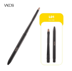 L01 - Cọ Môi VACOSI Round Lip Brush (Có Nắp Đậy)