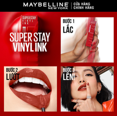 Son Kem Bóng MAYBELLINE Superstay Vinyl Ink 4.2ml