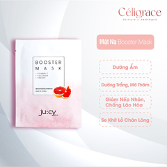 Mặt Nạ Ju:cy Dưỡng Trắng Booster Mask 25g (Hồng)