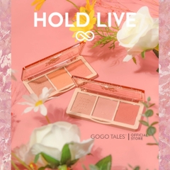 Bảng Phấn Má Hồng 3 Ô Hold Live Secret Garden Blush 18g