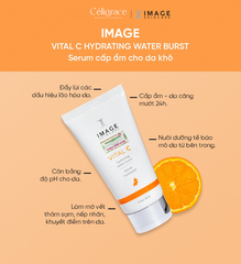 Serum IMAGE Cấp Nước - Khóa Ẩm Vital C Hydrating Water Burst 59ml