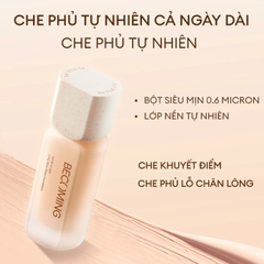 Kem Nền Da Dầu Mỏng Nhẹ Bền Màu Lâu Trôi Becoming Long Wear Sheer Foundation