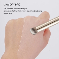 Cọ GECOMO Che Khuyết Điểm Đầu Vạt Tròn Cỡ Lớn G1014