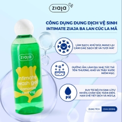 Dung Dịch Vệ Sinh Phụ Nữ Ziaja Giúp Dưỡng Ẩm, Khử Mùi Intimate Wash Gel 200ml