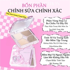 Bảng Phấn Bắt Sáng Và Tạo Khối VEECCI Tự Nhiên Lâu Trôi Chống Nước 8.6g