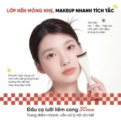 Cọ Tán Nền Hình Lưỡi Liềm AMORTALS Effortless Application Crescent Foundation Brush