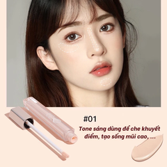 Thanh Bắt Sáng Tạo Khối Dạng Kem GOGO TALES Small Cream Stick Highlighter