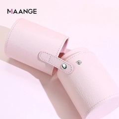 MAANGE - Ống Đựng Cọ Có Ghim Cài 1408 (Hồng)