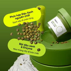 Mặt Nạ Đất Sét Thu Nhỏ Lỗ Chân Lông, Giảm Mụn Đầu Đen Beplain Mung Bean Pore Clay Mask 120ml