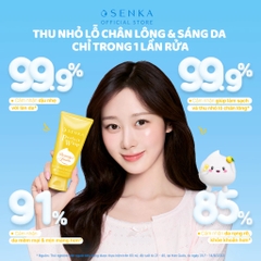 Sữa Rửa Mặt Senka Dưỡng Sáng Mờ Thâm Perfect Whip Vit C 100g