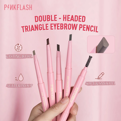 Chì Kẻ Lông Mày Chống Nước Giữ Màu Tích Hợp Đầu Cọ Chải Tiện Dụng PINKFLASH 0.2g