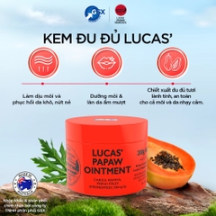 Dưỡng Môi Đa Năng LUCAS PAPAW Chiết Xuất Đu Đủ