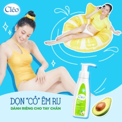 Lotion Tẩy Lông Cléo Dạng Sữa Cho Mọi Loại Da Avocado Hair Removal Lotion All Skin Types 90ml