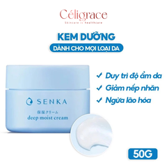 Kem Dưỡng Senka Cấp Ẩm Chuyên Sâu Deep Moist Cream Deep Moist Cream 50g