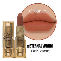 Son Thỏi 3CE Siêu Lì Phiên Bản Đặc Biệt Soft Matte Lipstick DEEP UNDER - MORE DEEP 3.5g