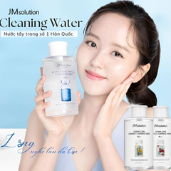 Nước Tẩy Trang JMsolution Cleansing Water Clear 500ml