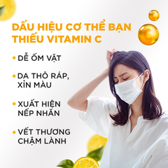 Viên Uống DHC Bổ Sung Vitamin C, Hỗ Trợ Sức Đề Kháng, Trắng Da Hard Capsules (Dạng Túi)