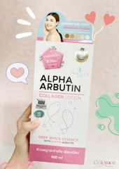 Sữa Dưỡng Thể Precious Skin Alpha Arbutin Dưỡng Trắng Da 3 Plus + Collagen 500ml
