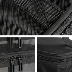 MAANGE - Túi Đựng Mỹ Phẩm Lưới Hai Ngăn 0313