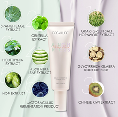 Kem Lót FOCACALLURE Kiềm Dầu Điều Chỉnh Sắc Da Color Correcting Makeup Base FA166 25g